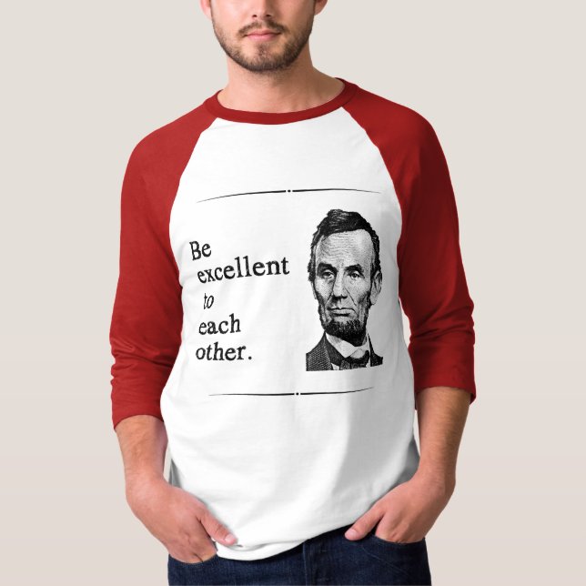 Camiseta Seja excelente entre eles (Frente)