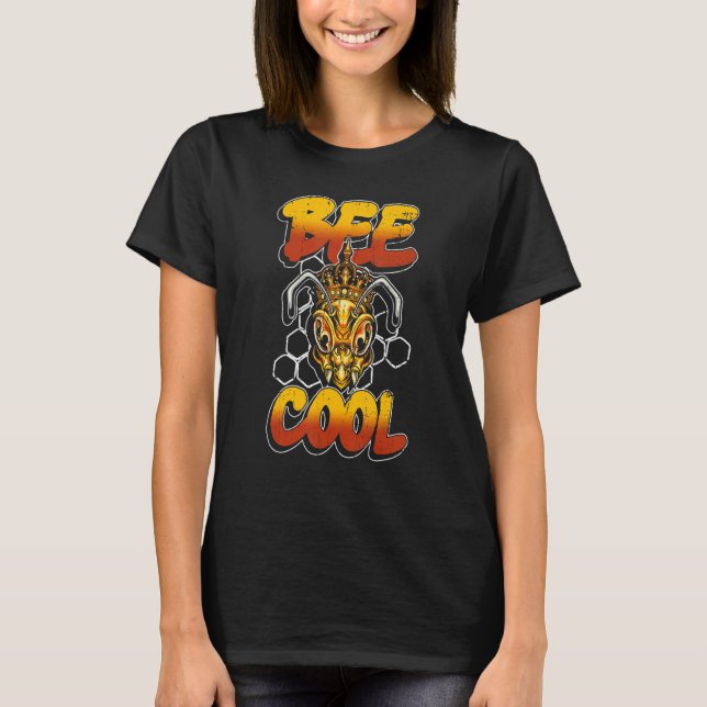 Camiseta Seja Feliz Abelhas Legal 1 (Frente)