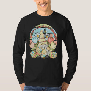 Camiseta Seja Feliz Dy Gnomo Páscoa Cristã Bunn