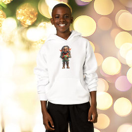 Camiseta Seja feliz Natal, Hoodie do Elf Boy