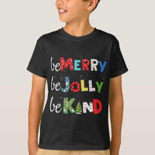 Camiseta Seja Feliz, Seja Feliz De Natal, Família De Árvore