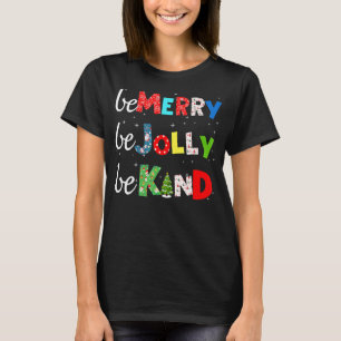 Camiseta Seja Feliz, Seja Feliz De Natal, Família De Árvore