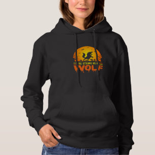 Camiseta seja forte como um lobo Halloween Este é o Meu Di