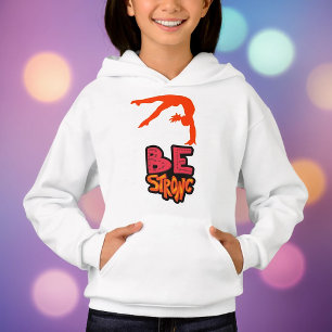 Camiseta Seja forte ginástica