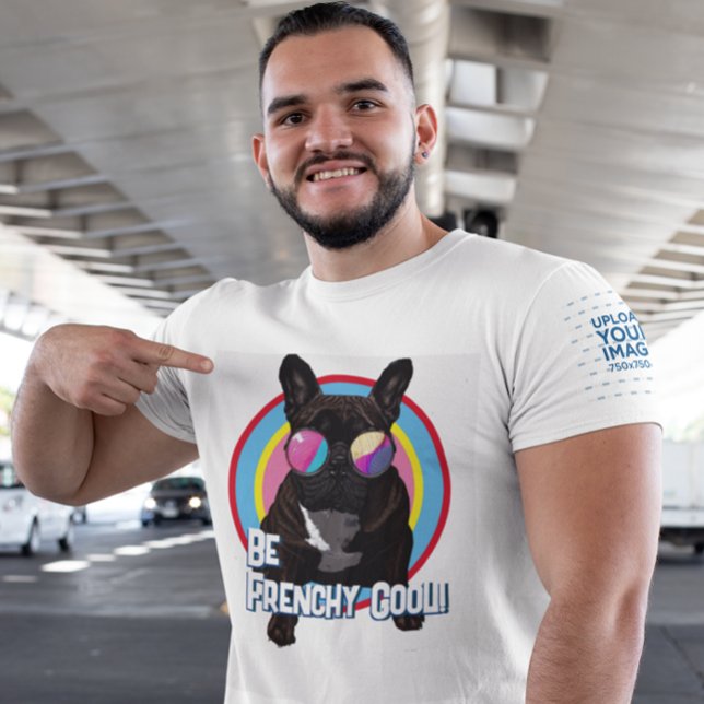 Camiseta Seja Francês Legal (Criador carregado)