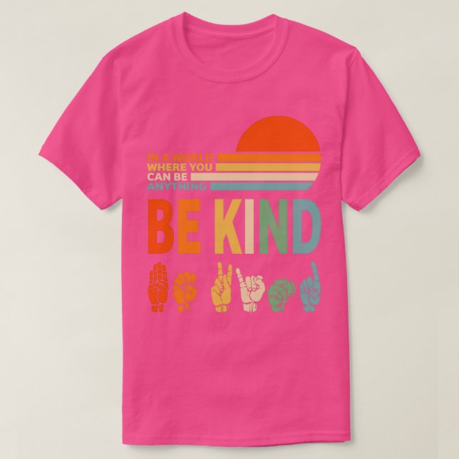Camiseta Seja gentil (Frente do Design)