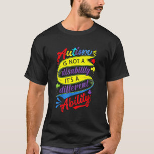 Camiseta Seja Gentil Autismo Conscientização Arco-íris Tend