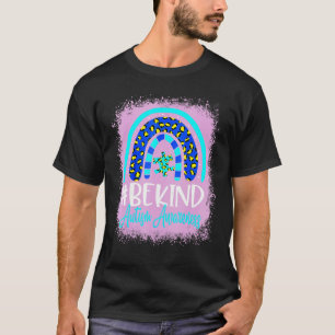 Camiseta Seja gentil com a consciência das mulheres meninas