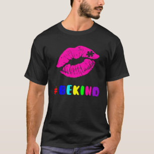 Camiseta Seja gentil com a consciência do autismo Mensageir