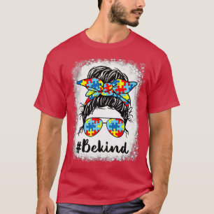 Camiseta Seja gentil com a consciência do autismo Mensagem 