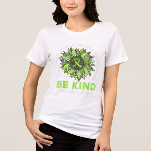 Camiseta Seja gentil com a saúde mental Conscientização do 