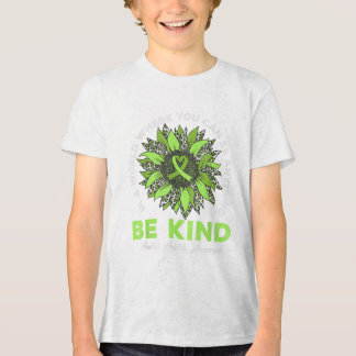 Camiseta Seja gentil com a saúde mental Conscientização do 