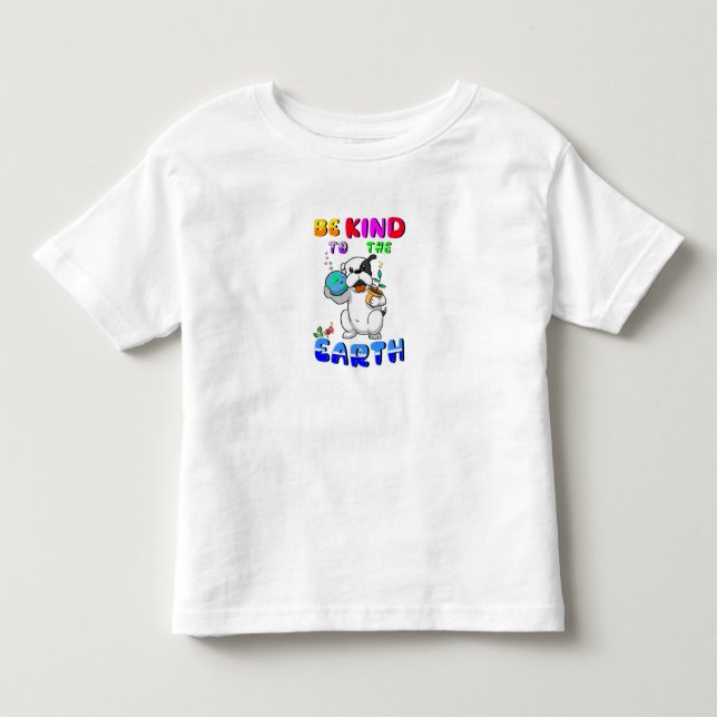 Camiseta Seja Gentil Com a Terra (Frente)