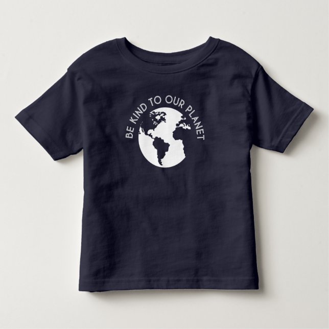 Camiseta Seja gentil com nosso planeta (Frente)