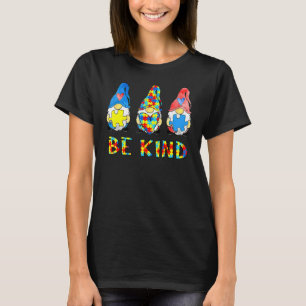 Camiseta Seja gentil com o Autismo com a consciência dos gn