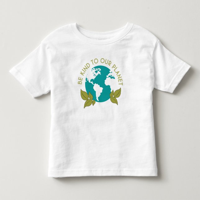 Camiseta Seja Gentil Com o Nosso Planeta (Frente)