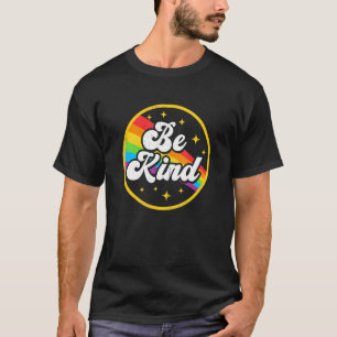 Camiseta Seja gentil Com O Rainbow Gay Lgbt Pride Ally Supo