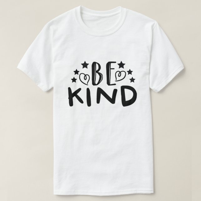 Camiseta Seja Gentil com Todos os Tipos (Frente do Design)