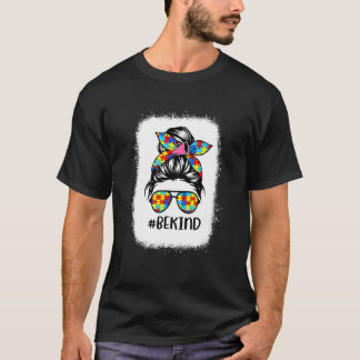 Camiseta Seja Gentil Consciencialização do Autismo Coque De