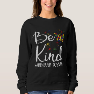 Camiseta Seja Gentil Conscientização do Autismo Escolha Gen