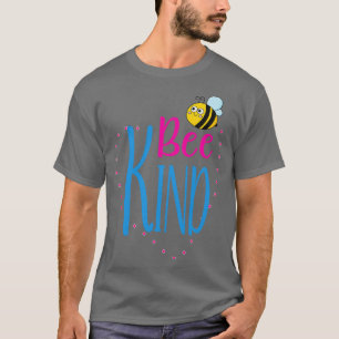 Camiseta Seja Gentil, Crianças, Abelha Bonita