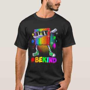 Camiseta Seja Gentil Dabbing Pop É uma Peça do Quebra-cabeç