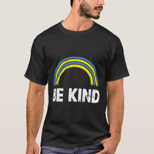 Camiseta Seja Gentil Dia Mundial da Síndrome de Down Arco-í