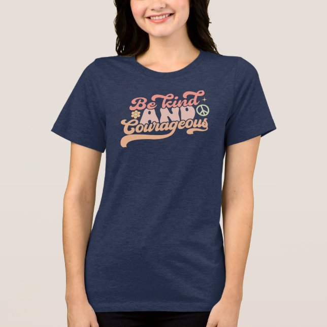 Camiseta Seja gentil e covarde (Frente)