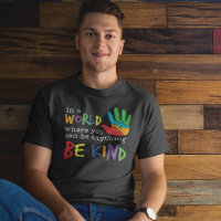 Seja gentil em um Pai de autismo mundial