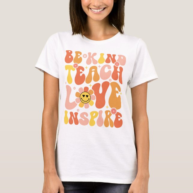 Camiseta Seja gentil Ensinar Amor (Frente)