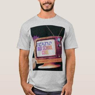 Camiseta Seja Gentil – Estética Retro de TV Antiga e Legal
