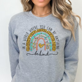 Camiseta Seja gentil, gentil atitude intrirracional