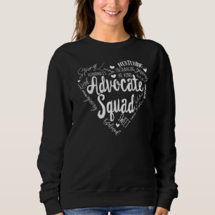 Camiseta Seja gentil Incluir Autismo Advocate Esquadrão Pro