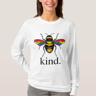 Camiseta Seja gentil LGBTQ Ally Gay Rights Cute Pride Mês d