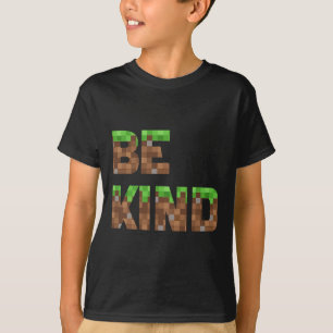 Camiseta Seja Gentil Meninos Adolescentes Crianças Jogo de