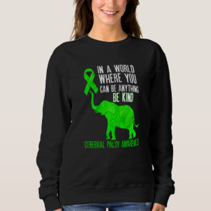 Camiseta Seja gentil paralisia cerebral Conscientização ele