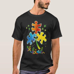 Camiseta Seja gentil Quebra-cabeça Piece Autismo Autismo Au