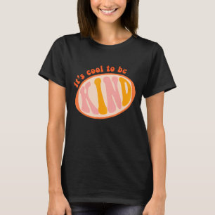 Camiseta Seja gentil Retro Dia da Unidade Laranja Anti-buli