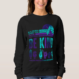 Camiseta Seja Gentil Retro Vintage Prevenção ao Suicídio Co