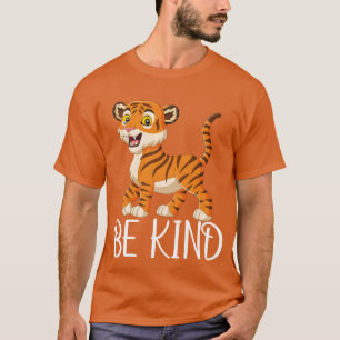 Camiseta seja gentil tigre