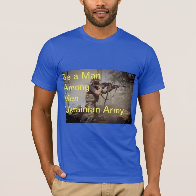 Camiseta Seja Homem Entre Homens (Frente)