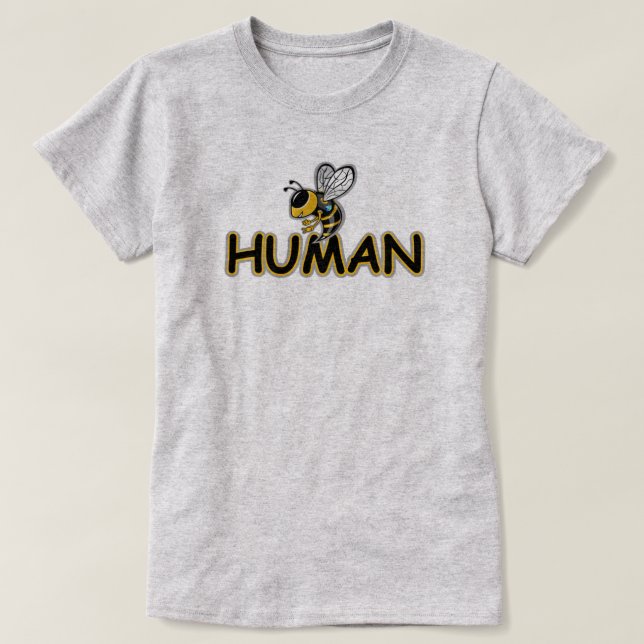 CAMISETA SEJA HUMANO PK (Frente do Design)