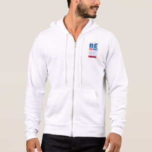 Camiseta Seja humilde ou humilde Cheio-Zip Men
