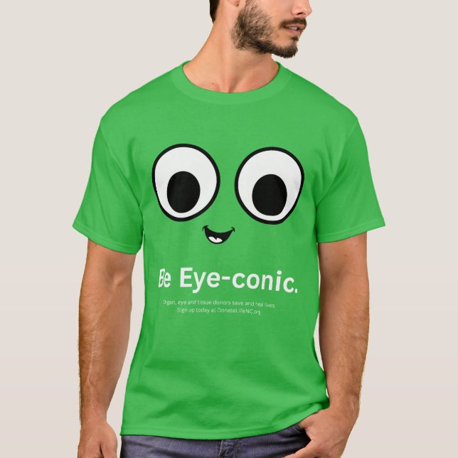 Camiseta Seja ICONICO aos olhos (Frente)