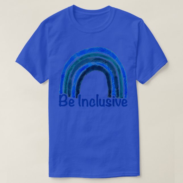 Camiseta Seja inclusivo (Frente do Design)