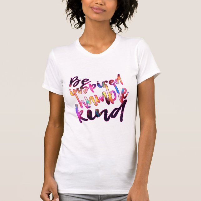 Camiseta Seja Inspirado (Frente)