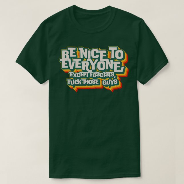 Camiseta Seja legal (Frente do Design)