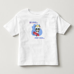 Camiseta Seja Legal, fique Legal: Designs de Frente Animal