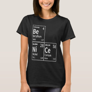 Camiseta Seja Legal na Tabela Periódica de Elementos Químic