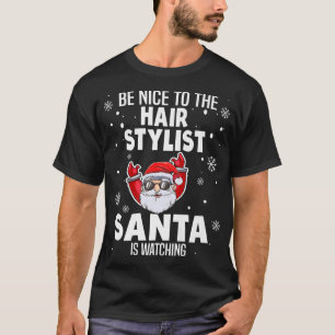 Camiseta Seja Legal Para Os Papais noeis De Estilista De Ca